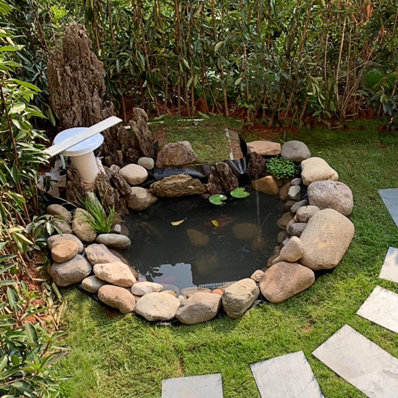 Adroiteet 7 x 10 FT Pond Liner  20 Mil Fish Pond HDPE Liner  Pond Liners for Outdoor Ponds  Koi Ponds  Garden Fountain  Waterfall - Image 5